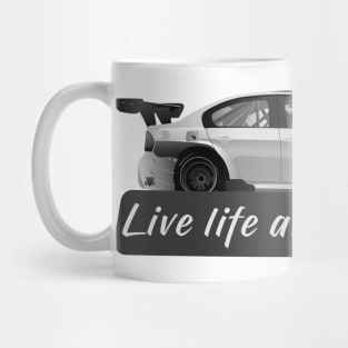 Live life at full throttle Mug